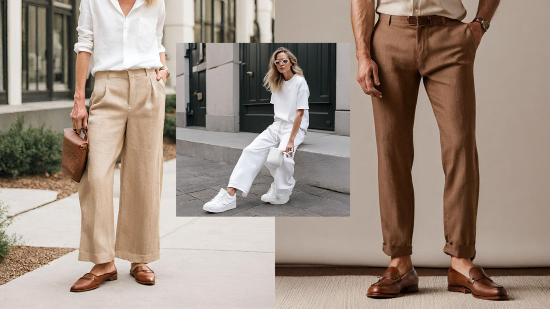 8 Shoes To Wear With Wide-Leg Linens and Sweatpants